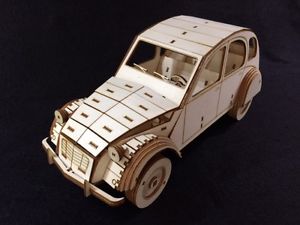 Puzzle citroen 2cv
