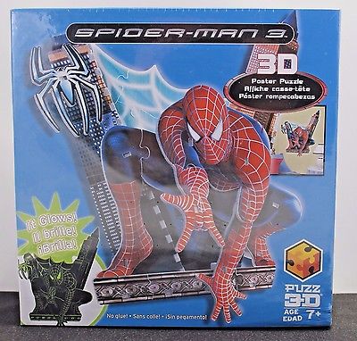 Puzzle 3d spiderman