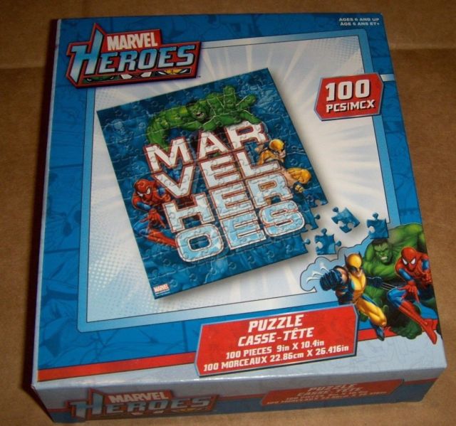 Marvel heroes puzzle