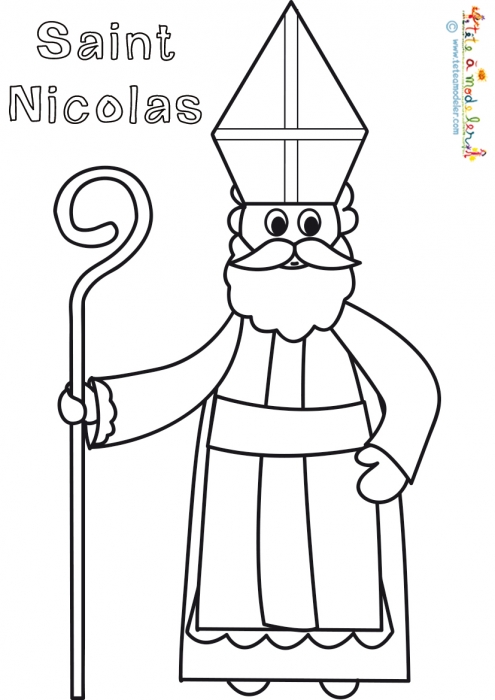Puzzle saint nicolas maternelle
