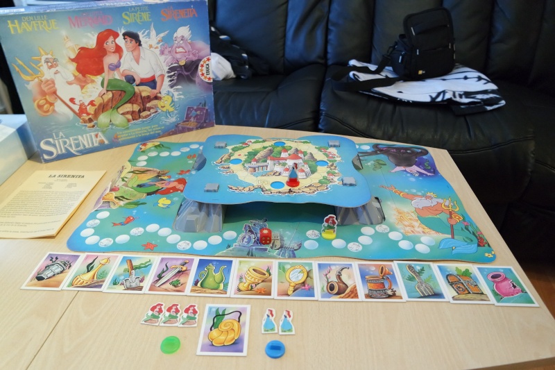 Jeux de société petite sirène