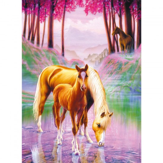 Puzzle chevaux
