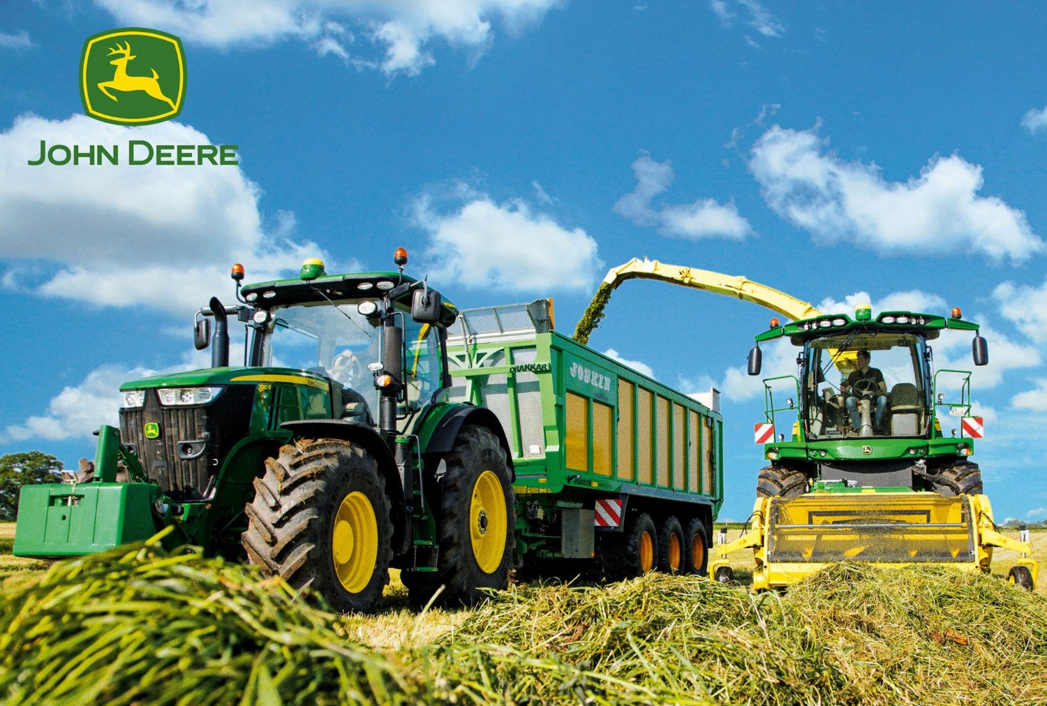 Puzzle tracteur john deere