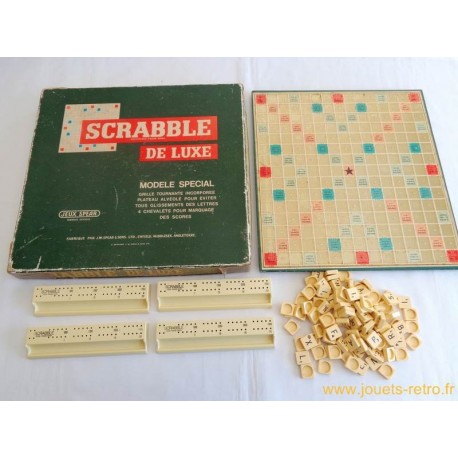 Jeux de société scrabble de luxe