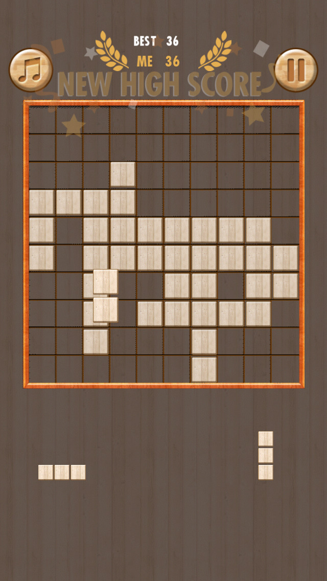 Wood block puzzle games