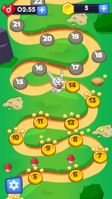 Bubble shooter puzzle