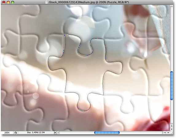 Effet puzzle photoshop
