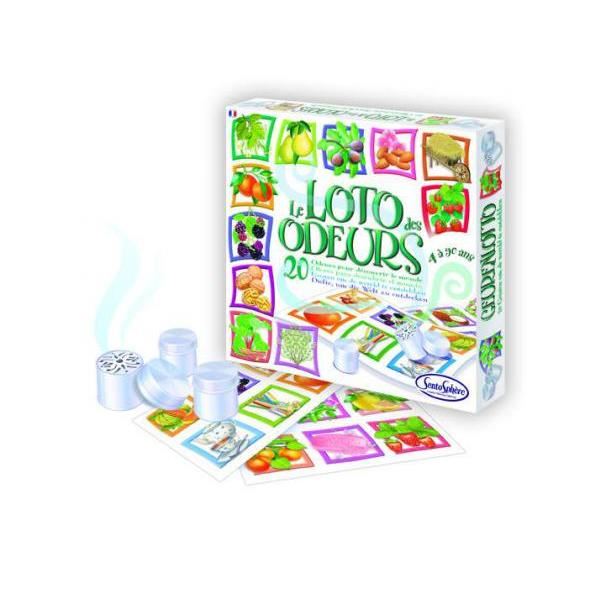 Jeux de société loto des odeurs
