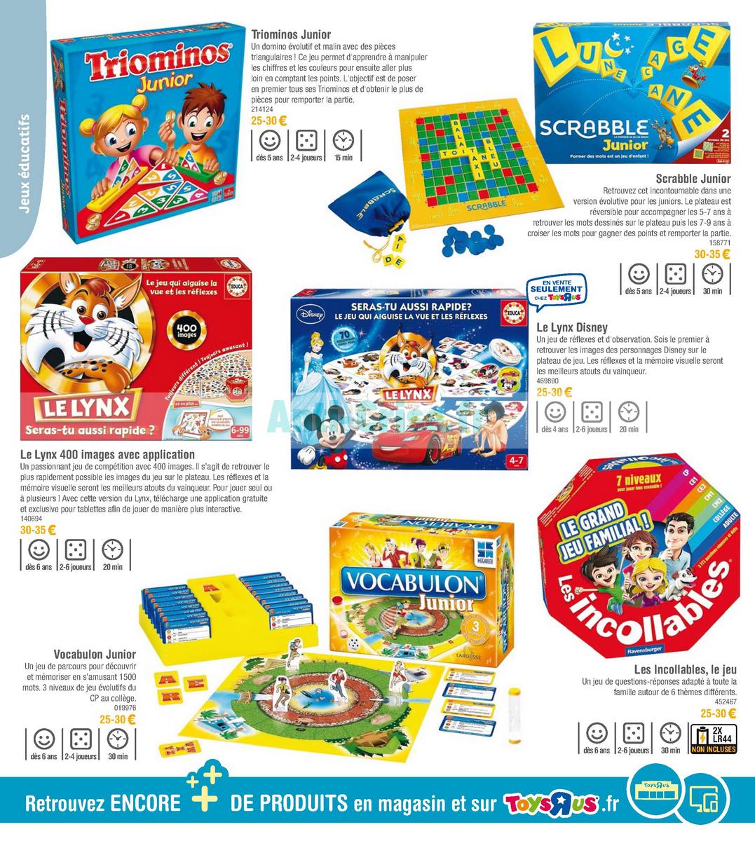 Jeux de société adulte toys r us