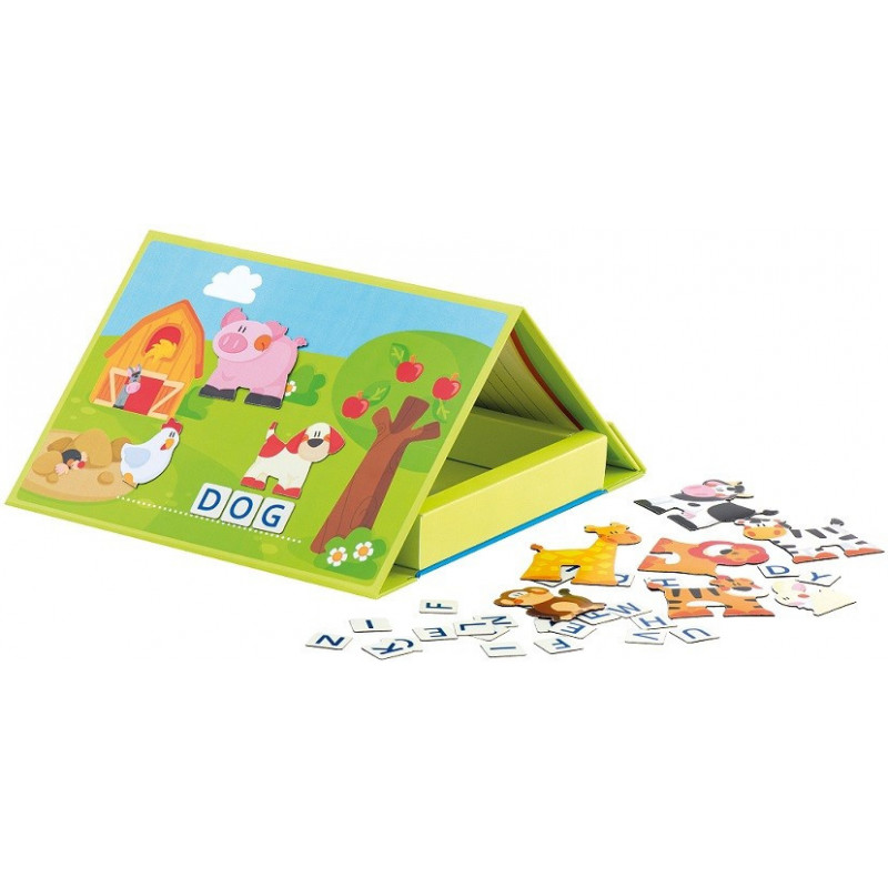 Puzzle abc magnétique