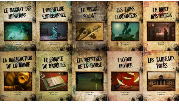 Sherlock holmes jeux de societe