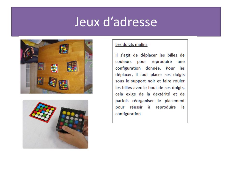 Classification jeux de société