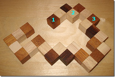 Solution puzzle cube bois