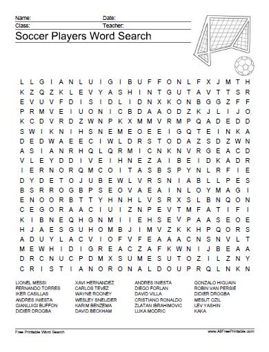 Puzzle soccer