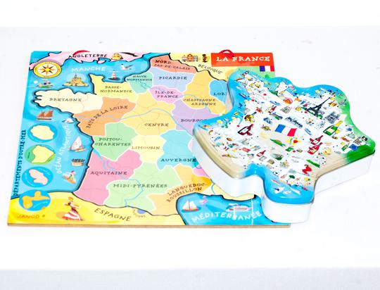 Puzzle de la france en ligne