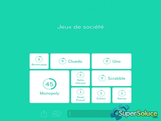 Solution 94 pourcent jeux de societe