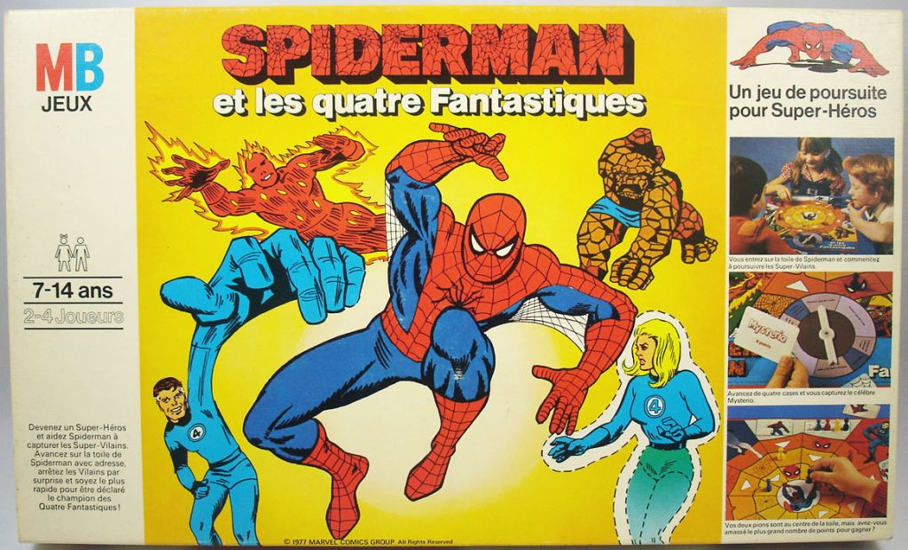 Jeux de société spider man