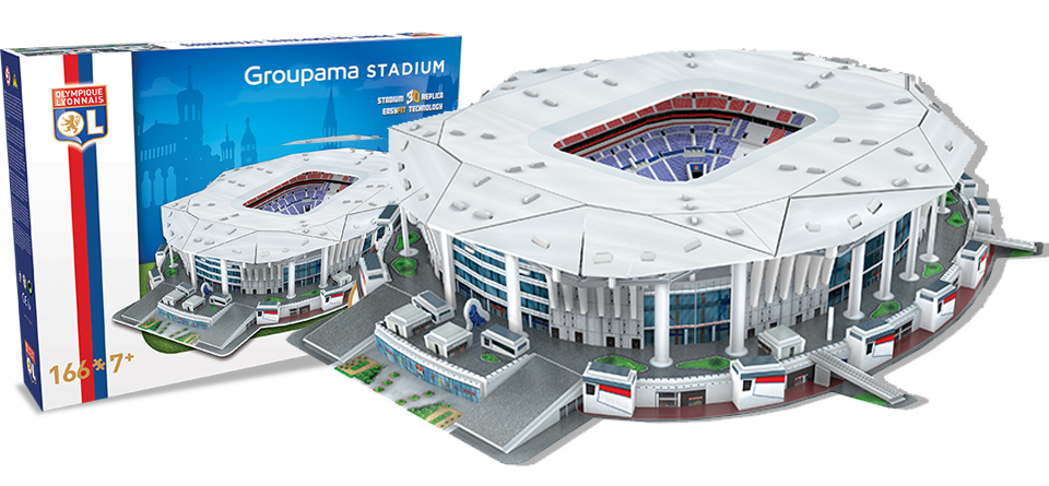 Puzzle 3d stade vélodrome