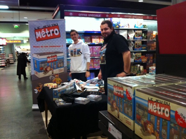 Tete de gondole jeux de societe