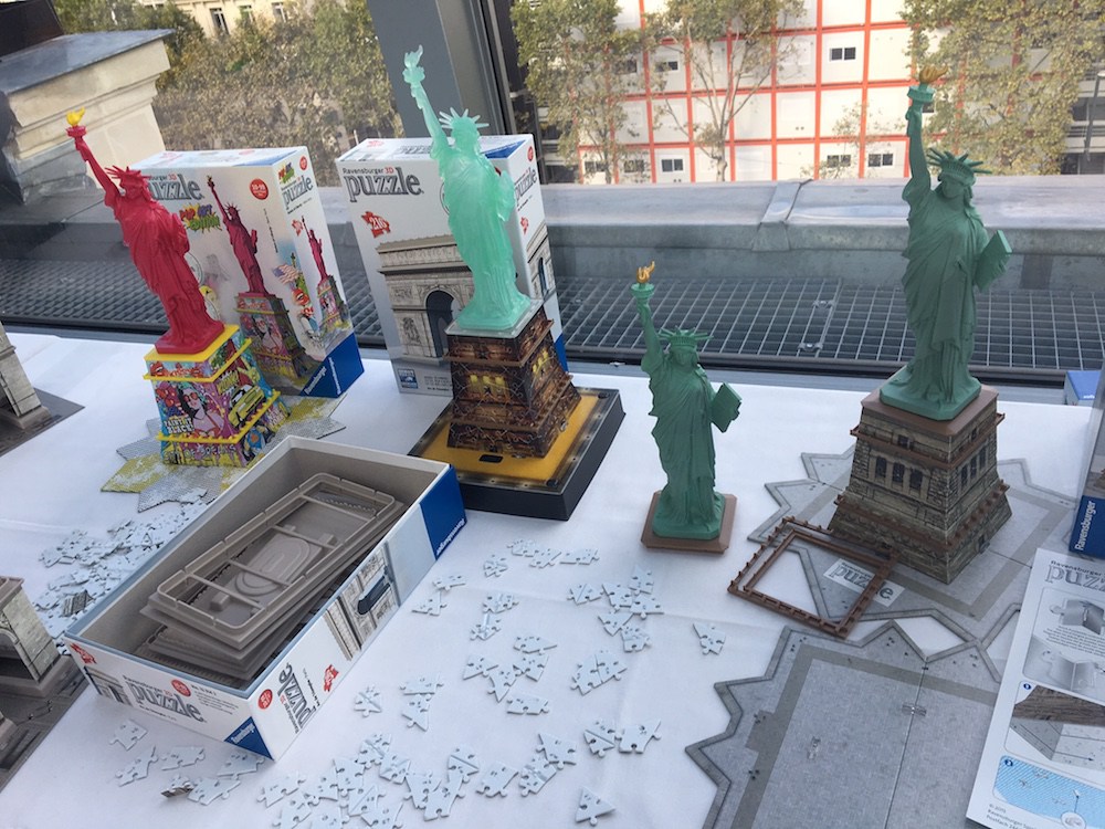 Ravensburger puzzle 3d statue de la liberté