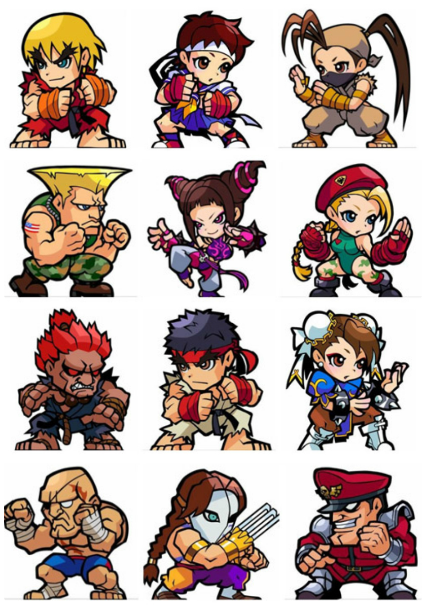 Street fighter puzzle spirits