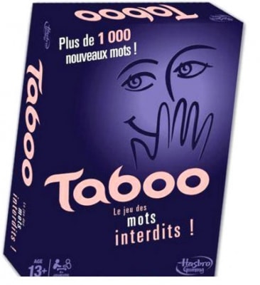 Jeux de société adulte taboo