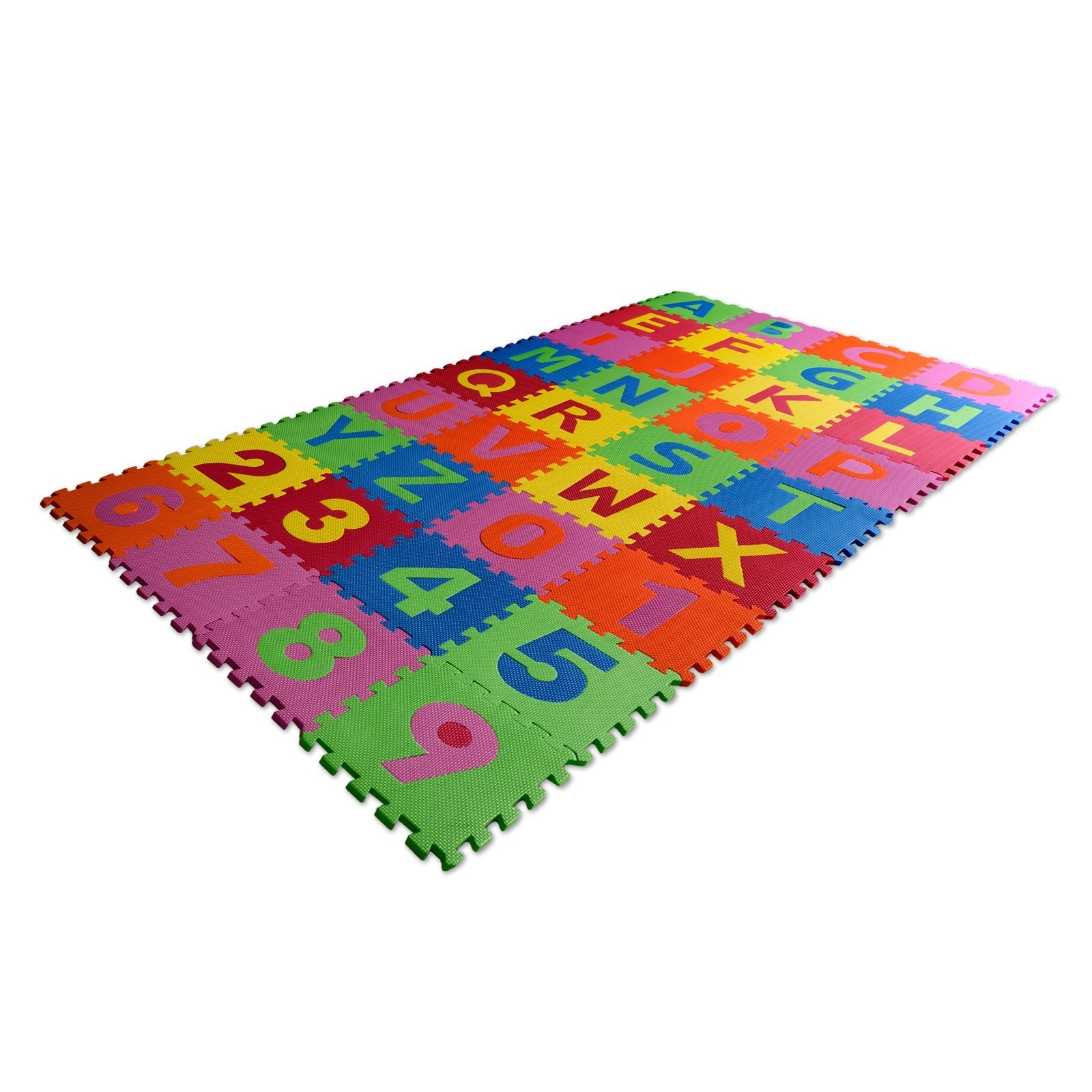 Tapis d éveil puzzle mousse chiffres lettres