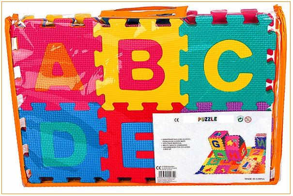 Dalles puzzle bébé
