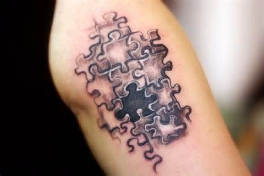 Tatouage puzzle