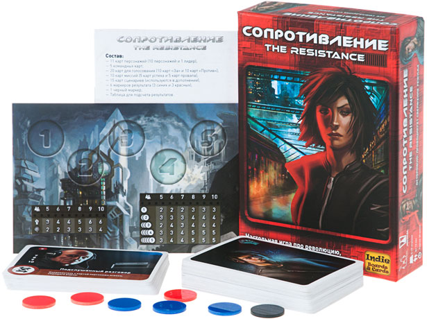 Resistance jeux de société