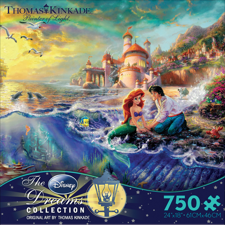 Thomas kinkade puzzle disney