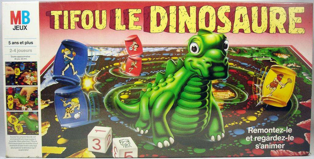 Jeux de societe dinosaure