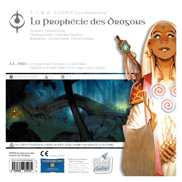 Jeux de société time stories : extension sous le masque