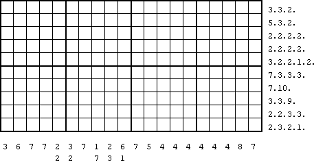 Puzzle nonograms