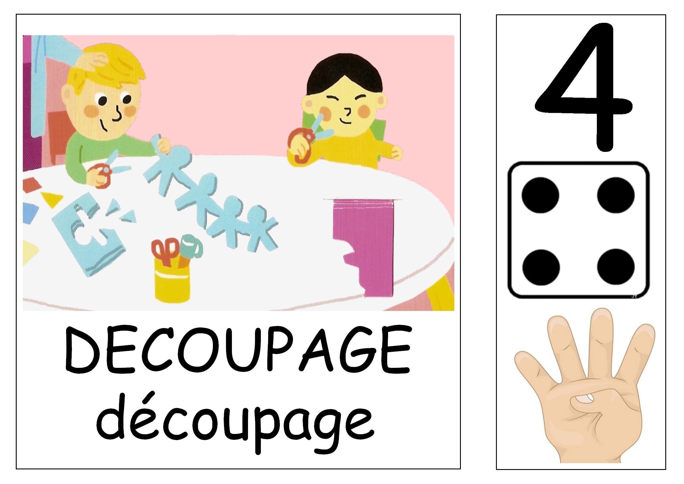 Affiche coin puzzle