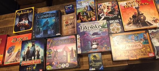 Jeux de société taverne