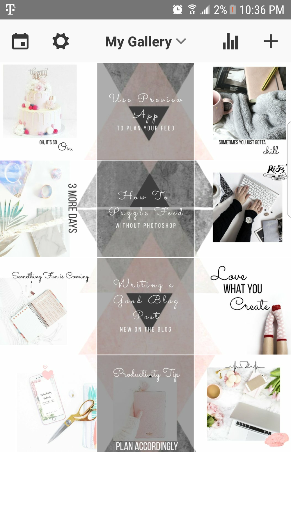 Instagram puzzle photo