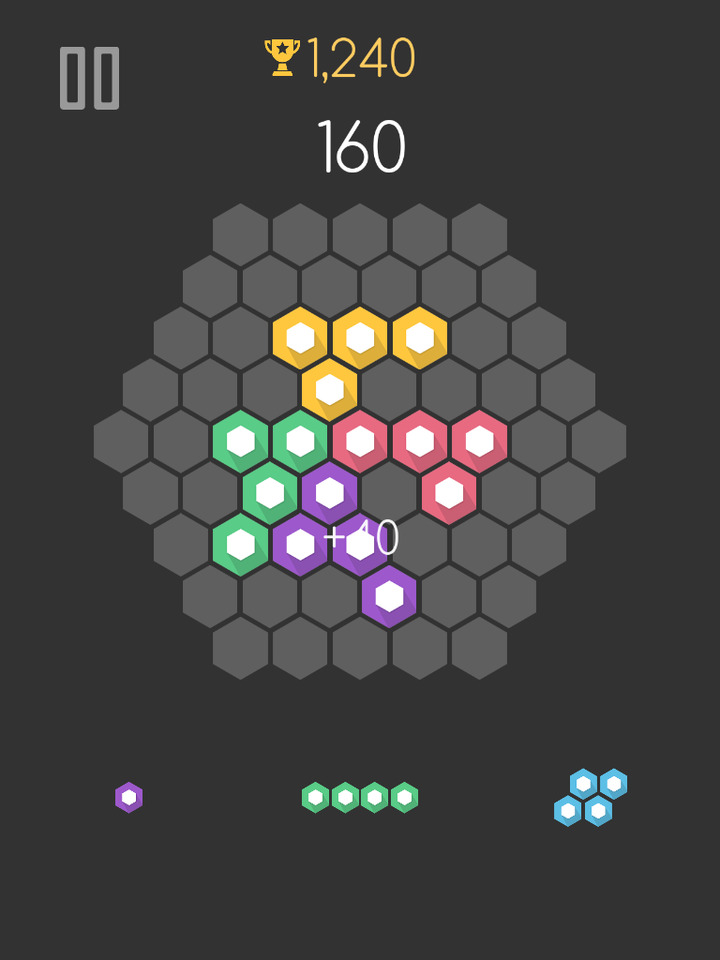Hexagon puzzle games