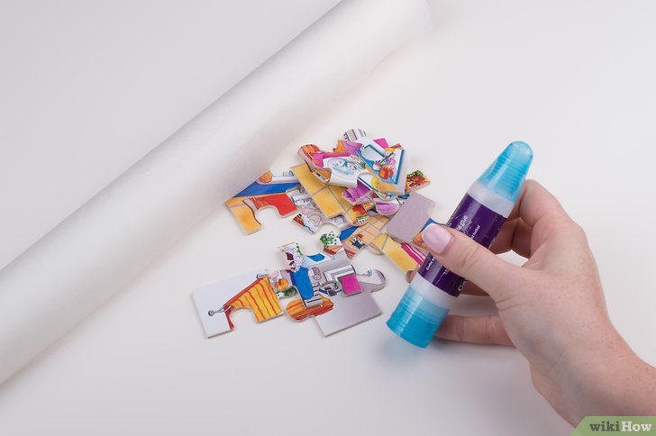 Comment fixer un puzzle