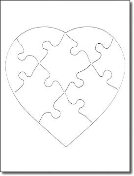 Puzzle heart