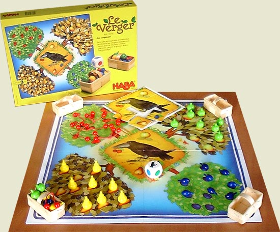 Jeux de société haba le verger