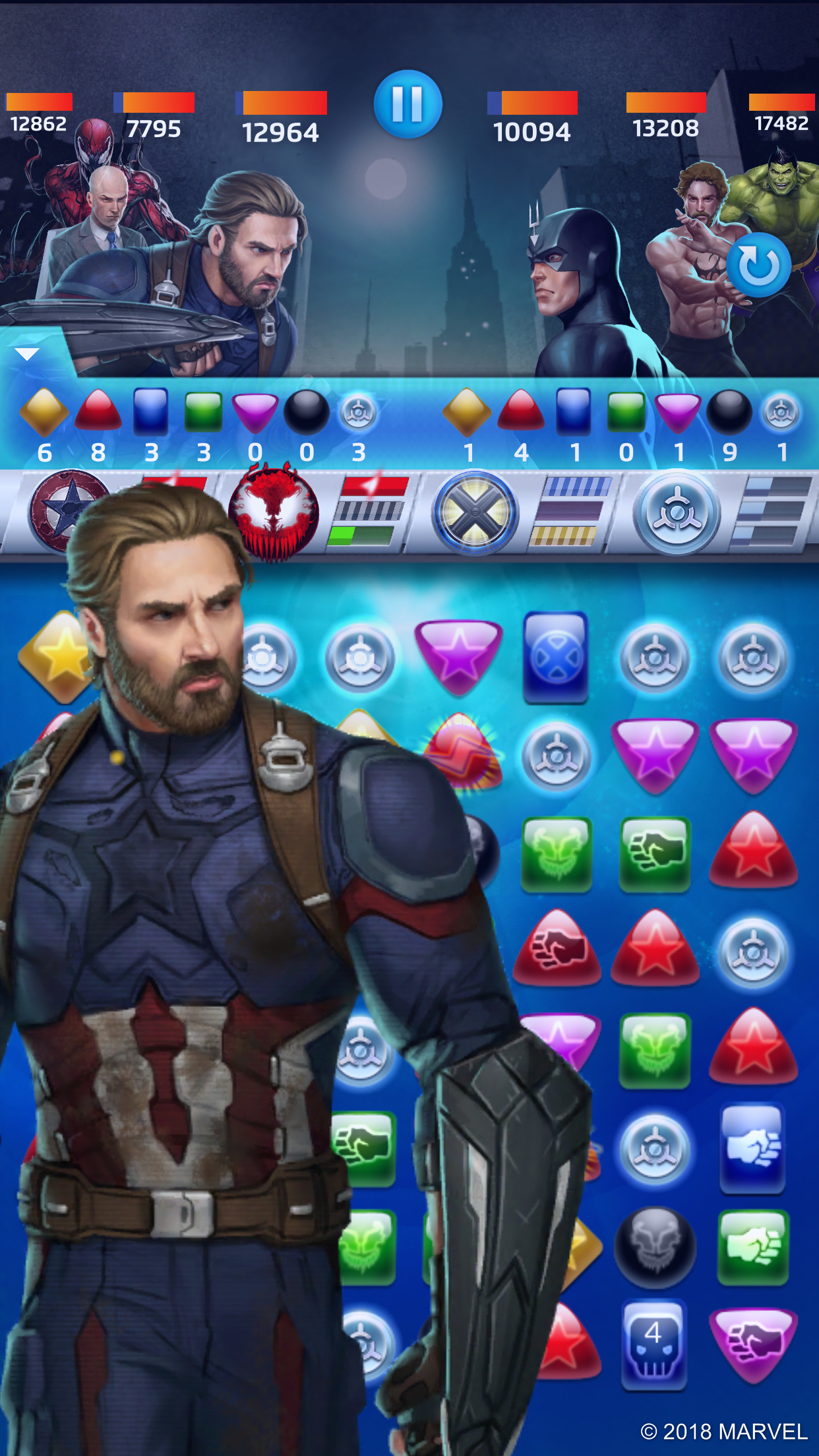 Puzzle marvel quest