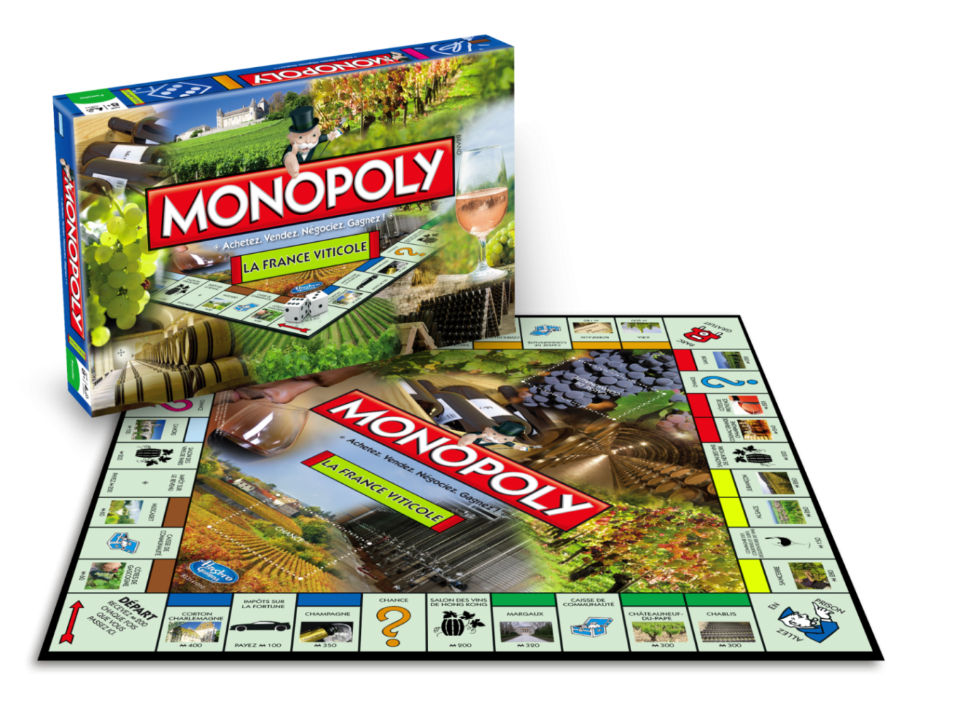 Jeux de société vin