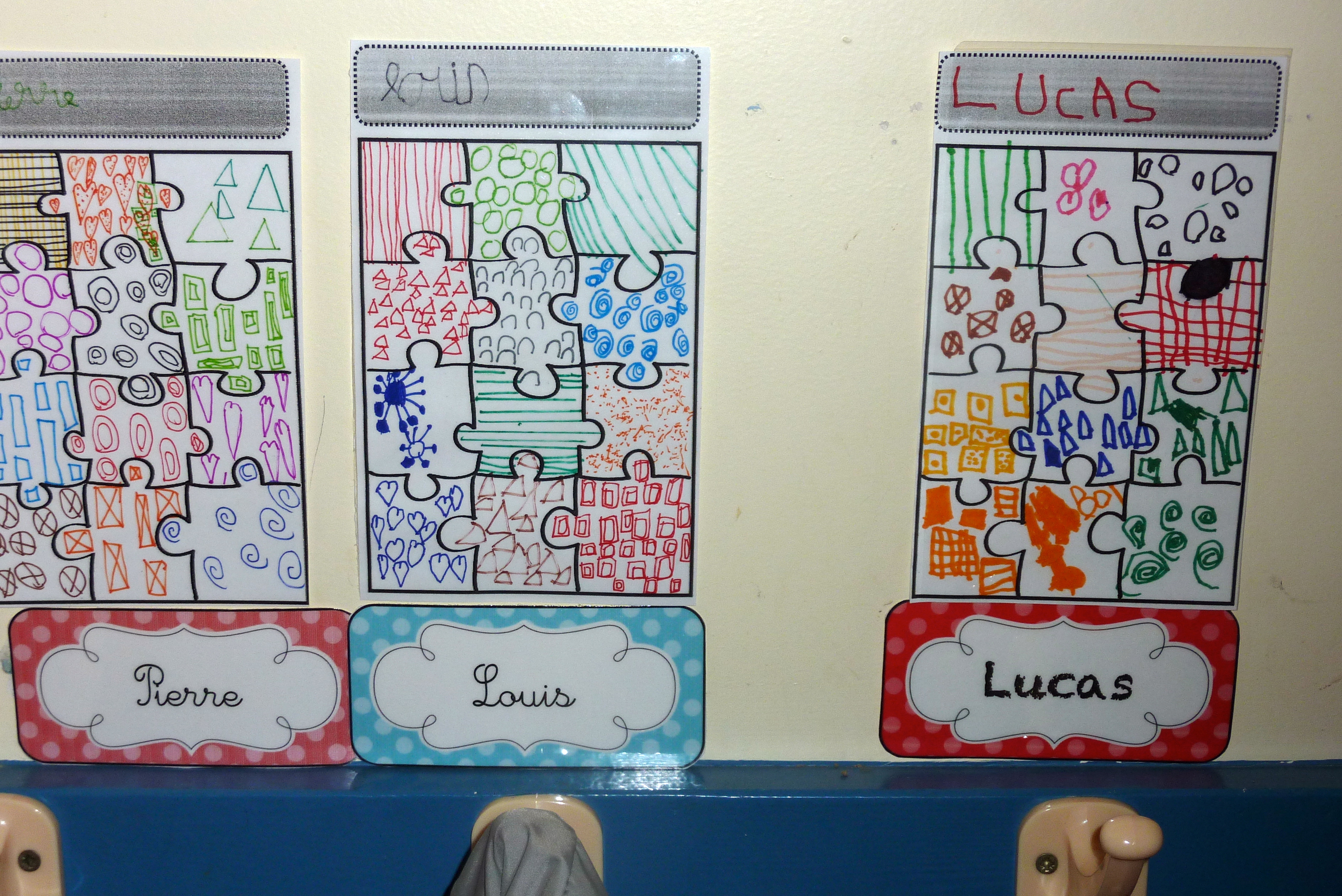 Puzzle champignon maternelle