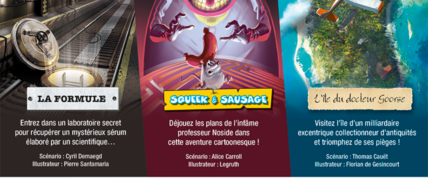 Jeux de société unlock
