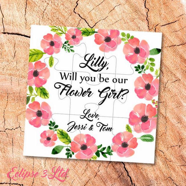 Puzzle floral