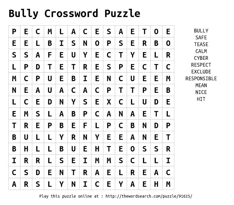 Puzzle word