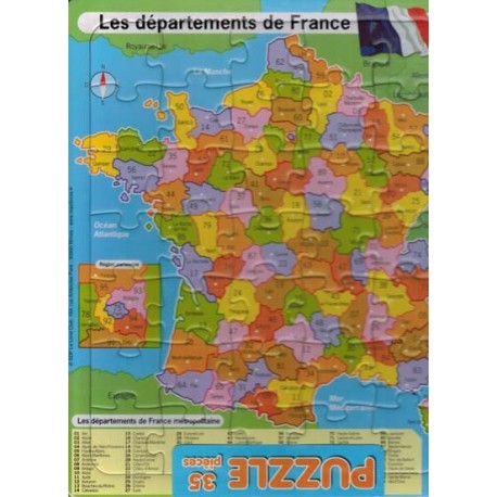 Puzzle des départements