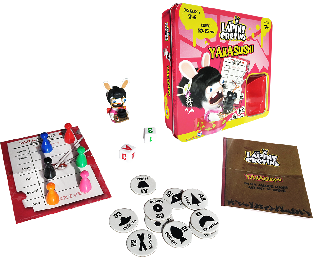 Jeux de société lapins crétins