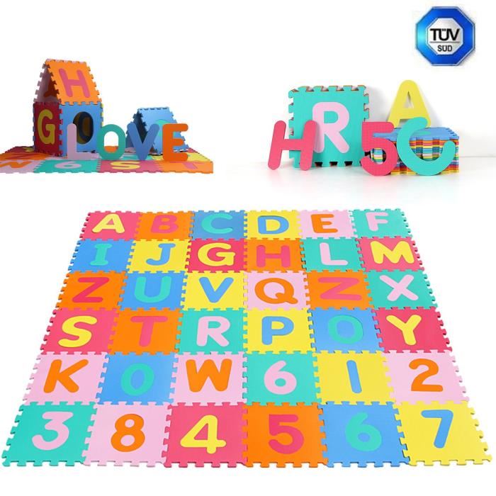 Tapis de jeu bébé puzzle